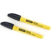 ΑΝΕΞΙΤΗΛΟΙ ΜΑΡΚΑΔΟΡΟΙ 2 ΤΕΜ STANLEY FINE TIP BLACK 0-47-316
