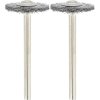 ΒΟΥΡΤΣΑ ΑΠΟ ΑΝΘΡΑΚΟΥΧΟ ΧΑΛΥΒΑ 19.0MM DREMEL 428 2 ΤΕΜ MULTIPACK 26150428JA