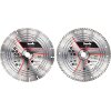 ΔΙΑΜΑΝΤΟΔΙΣΚΟΙ 2 ΤΕΜ KWB 230MM TURBO + ΜΕ ΕΓΚΟΠΕΣ 2.6MM / 3.3MM 797605