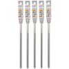 ΣΕΤ 5 ΤΕΜ ΤΕΤΡΑΚΟΠΩΝ ΤΡΥΠΑΝΙΩΝ SDS PLUS 5X BOSCH 10X260 2608833800