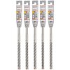 ΣΕΤ 5 ΤΕΜ ΤΕΤΡΑΚΟΠΩΝ ΤΡΥΠΑΝΙΩΝ SDS PLUS 5X BOSCH 12X210 2608833808