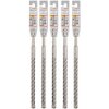 ΣΕΤ 5 ΤΕΜ ΤΕΤΡΑΚΟΠΩΝ ΤΡΥΠΑΝΙΩΝ SDS PLUS 5X BOSCH 13X260 2608833815