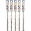 ΣΕΤ 5 ΤΕΜ ΤΕΤΡΑΚΟΠΩΝ ΤΡΥΠΑΝΙΩΝ SDS PLUS 5X BOSCH 14X210 2608833817