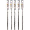 ΣΕΤ 5 ΤΕΜ ΤΕΤΡΑΚΟΠΩΝ ΤΡΥΠΑΝΙΩΝ SDS PLUS 5X BOSCH 14X260 2608833818
