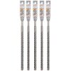 ΣΕΤ 5 ΤΕΜ ΤΕΤΡΑΚΟΠΩΝ ΤΡΥΠΑΝΙΩΝ SDS PLUS 5X BOSCH 14X310 2608833819