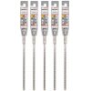 ΣΕΤ 5 ΤΕΜ ΤΕΤΡΑΚΟΠΩΝ ΤΡΥΠΑΝΙΩΝ SDS PLUS 5X BOSCH 6.5X210 2608833783