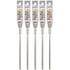 ΣΕΤ 5 ΤΕΜ ΤΕΤΡΑΚΟΠΩΝ ΤΡΥΠΑΝΙΩΝ SDS PLUS 5X BOSCH 6X210 2608833779