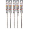 ΣΕΤ 5 ΤΕΜ ΤΕΤΡΑΚΟΠΩΝ ΤΡΥΠΑΝΙΩΝ SDS PLUS 5X BOSCH 7X160 2608833786