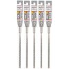 ΣΕΤ 5 ΤΕΜ ΤΕΤΡΑΚΟΠΩΝ ΤΡΥΠΑΝΙΩΝ SDS PLUS 5X BOSCH 7X210 2608833787