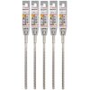 ΣΕΤ 5 ΤΕΜ ΤΕΤΡΑΚΟΠΩΝ ΤΡΥΠΑΝΙΩΝ SDS PLUS 5X BOSCH 8X210 2608833790