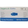 HYGENLAB EXTRA ΓΑΝΤΙΑ ΝΙΤΡΙΛΙΟΥ ΜΠΛΕ 100 ΤΕΜ LARGE 9 / L