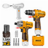 ΣΕΤ ΕΡΓΑΛΕΙΑ ΜΠΑΤΑΡΙΑΣ 12V LI-ION ΣΕΤ 3 ΤΕΜ. INGCO COSLI240205E