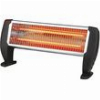 LGP MINI ELECTRICAL QUARTZ HEATER 2-BARRED 1500W BLACK LGP112624
