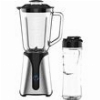 JOCCA J-2311 GLASS BLENDER WITH CRYSTAL JAR AND BOTTLE STAINLESS STEEL 350W