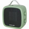 EUROLAMP ΑΕΡΟΘΕΡΜΟ ΚΕΡΑΜΙΚΟ 1200W ΠΡΑΣΙΝΟ ΜΕΝΤΑΣ 300-41355