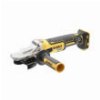 ΕΠΙΠΕΔΟΣ ΓΩΝΙΑΚΟΣ ΤΡΟΧΟΣ ΜΠΑΤΑΡΙΑΣ DEWALT 18V 125MM SOLO XR LI-ION BRUSHLESS DCG405FN