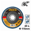 ΔΙΣΚΟΣ ΛΕΙΑΝΣΗΣ ΦΙΜΠΕΡ ΓΙΑ INOX K40 115MM INGCO FDZ1151