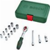 ΣΕΤ 14 ΤΕΜ ΚΑΣΤΑΝΙΑ 1/4 BOSCH ΜΕ ΚΑΡΥΔΑΚΙΑ ΚΑΣΕΤΙΝΑ 1600A02BY0