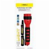 HEITECH FLASHLIGHT WITH 5 LED LARGE 15 CM INCL. BATTERY HEI003557