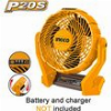 ΑΝΕΜΙΣΤΗΡΑΣ ΜΠΑΤΑΡΙΑΣ 20V LI-ION SOLO INGCO CFALI2007