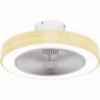 ESTIA ΑΝΕΜΙΣΤΗΡΑΣ ΟΡΟΦΗΣ LED CCT 50CM 15W MOT 45W LIG RC ΟΨΗ ΞΥΛΟΥ 06-30179