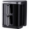 JOCCA 11L DOUBLE AIR FRYER BLACK J-2454