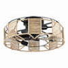 ΑΝΕΜΙΣΤΗΡΑΣ ΟΡΟΦΗΣ 20W EUROLAMP 300-25055 ΜΕ ΠΛΕΚΤΟ ΝΗΜΑ ΚΑΝΝΑΒΗΣ