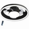 ΑΝΕΜΙΣΤΗΡΑΣ ΟΡΟΦΗΣ PRCF-80725 PRIMO 20'' 50ΕΚ. ΜΕ RC 1ΦΩΣ LED 3 ΦΤΕΡΑ ΜΑΥΡΟΣ