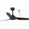 ΑΝΕΜΙΣΤΗΡΑΣ ΟΡΟΦΗΣ PRCF-80730 PRIMO 52'' 132ΕΚ. ΜΕ RC 3ΦΤΕΡΑ IP66 ΜΑΥΡΟΣ