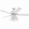 ΑΝΕΜΙΣΤΗΡΑΣ ΟΡΟΦΗΣ WESTINGHOUSE BARNETT WHITE FINISH 48''/122CM