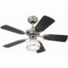 ΑΝΕΜΙΣΤΗΡΑΣ ΟΡΟΦΗΣ WESTINGHOUSE PRINCESS RADIANCE II DARK PEWTER/CROME 36
