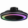 ΑΝΕΜΙΣΤΗΡΑΣ ΠΛΑΦΟΝΙΕΡΑ ΟΡΟΦΗΣ 20W EUROLAMP 300-25045 ΜΑΥΡΟ