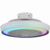 ΑΝΕΜΙΣΤΗΡΑΣ ΠΛΑΦΟΝΙΕΡΑ ΟΡΟΦΗΣ 20W EUROLAMP 300-25046 ΛΕΥΚΟ/ΓΚΡΙ ΜΕ RC
