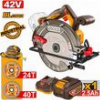 ΔΙΣΚΟΠΡΙΟΝΟ ΜΠΑΤΑΡΙΑΣ 42V LI-ION Φ 185MM INGCO CSLI4218511E