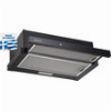 ΑΠΟΡΡΟΦΗΤΗΡΑΣ PYRAMIS PTC63335BG 174030010 60CM ΜΑΥΡΟΣ ΓΥΑΛΙ
