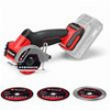 MINI ΓΩΝΙΑΚΟΣ ΤΡΟΧΟΣ ΜΠΑΤΑΡΙΑΣ EINHELL PROFESSIONAL TP-CO 18/76-C LI BRUSHLESS SOLO