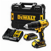 ΔΡΑΠΑΝΟΚΑΤΣΑΒΙΔΟ ΚΡΟΥΣΤΙΚΟ DEWALT 18V LI-ION 2X 2AH BRUSHLESS ΒΑΛΙΤΣΑ T-STAK DCD778D2T
