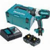 ΜΠΟΥΛΟΝΟΚΛΕΙΔΟ ΜΠΑΤΑΡΙΑΣ MAKITA 18V BRUSHLESS 2X 5AH ΒΑΛΙΤΣΑ MAKPAC DTW1002RTJ