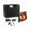 ΠΙΣΤΟΛΕΤΟ ΣΚΑΠΤΙΚΟ ΜΠΑΤΑΡΙΑΣ BLACK & DECKER 18V 2X 2.5AH LI-ION SDS PLUS ΒΑΛΙΤΣΑ BCD900E2K