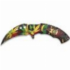 ΣΟΥΓΙΑΣ ALBAINOX MARIJUANA 3D FOLDING KNIFE. 8 CM