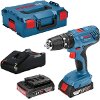 ΔΡΑΠΑΝΟΚΑΤΣΑΒΙΔΟ ΚΡΟΥΣΤΙΚΟ ΜΠΑΤΑΡΙΑΣ BOSCH PRO GSB 18-21 LI-ION 2X2AH L-BOXX 06019H1107