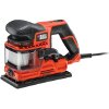 ΠΑΛΜΙΚΟ ΗΛΕΚΤΡΙΚΟ ΤΡΙΒΕΙΟ BLACK & DECKER DUO SAND 270W 1/3 ΦΥΛΛΟΥ+ΔΟΧΕΙΟ ΣΥΓΚΡΑΤΗΣΗΣ ΣΚΟΝΗΣ KA330