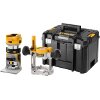 ΡΟΥΤΕΡ ΠΕΡΙΘΩΡΙΩΝ ΜΠΑΤΑΡΙΑΣ DEWALT 18V SOLO BRUSHLESS 8MM 1/4 + ΒΑΣΗ 55MM ΒΑΛΙΤΣΑ DCW604NT