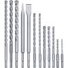 ΣΕΤ 12 ΤΕΜ SDS PLUS KWB ΤΡΥΠΑΝΙΑ + ΒΕΛΟΝΙ + ΚΑΛΕΜΙ 240290