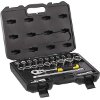 ΣΕΤ 24 ΤΕΜ STANLEY ΚΑΣΤΑΝΙΑ 1/2' ΚΑΡΥΔΑΚΙΑ ΚΑΣΕΤΙΝΑ STMT82830-1