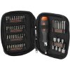 ΣΕΤ 56 ΤΕΜ BLACK & DECKER ΚΑΤΣΑΒΙΔΙ ΚΑΣΤΑΝΙΑ + ΜΥΤΕΣ & ΚΑΡΥΔΑΚΙΑ + ΚΑΣΕΤΙΝΑ Α7104-XJ