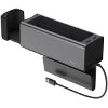 BASEUS DELUXE METAL ARMREST CONSOLE ORGANIZER DUAL USB BLACK