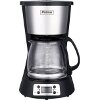 ΚΑΦΕΤΙΕΡΑ ΦΙΛΤΡΟΥ 1,5LT PRIMO PRCM-40250 DIGITAL ECO ΜΑΥΡΗ/INOX
