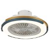 ΑΝΕΜΙΣΤΗΡΑΣ ΜΠΛΑΦΟΝΙΕΡΑ 12 LED 35W HELVIA ΜΕ ΤΗΛΕΧΕΙΡΙΣΤΗΡΙΟ