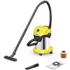 ΗΛΕΚΤΡΙΚΗ ΣΚΟΥΠΑ 1000W KARCHER WD 3 S V-17/4/20 1.628-135.0 ΥΓΡΩΝ/ΣΤΕΡΕΩΝ